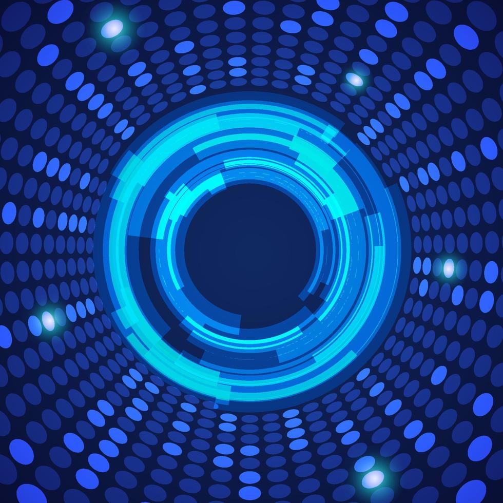 futuristic blue background vector
