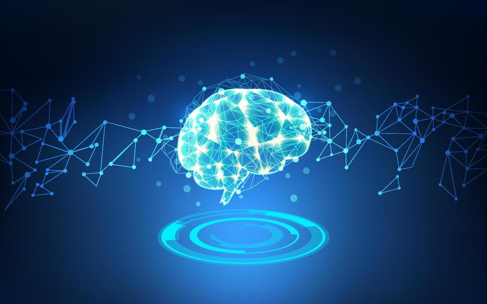 brain analysis concept vector