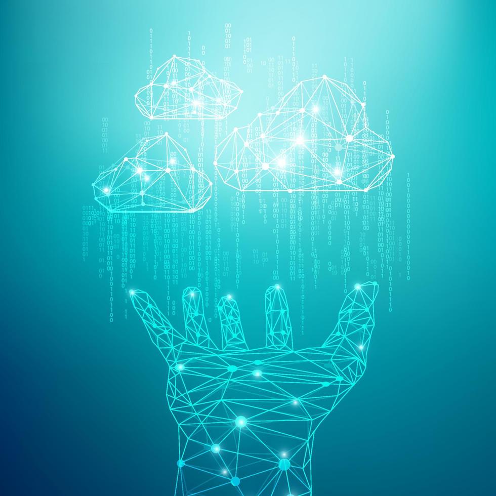 cloud computing concept vector