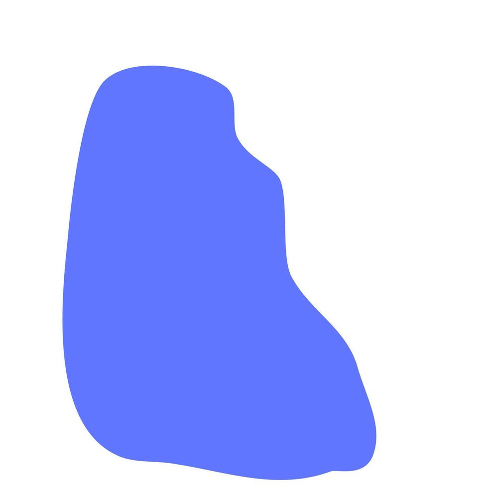 blob shape element vector