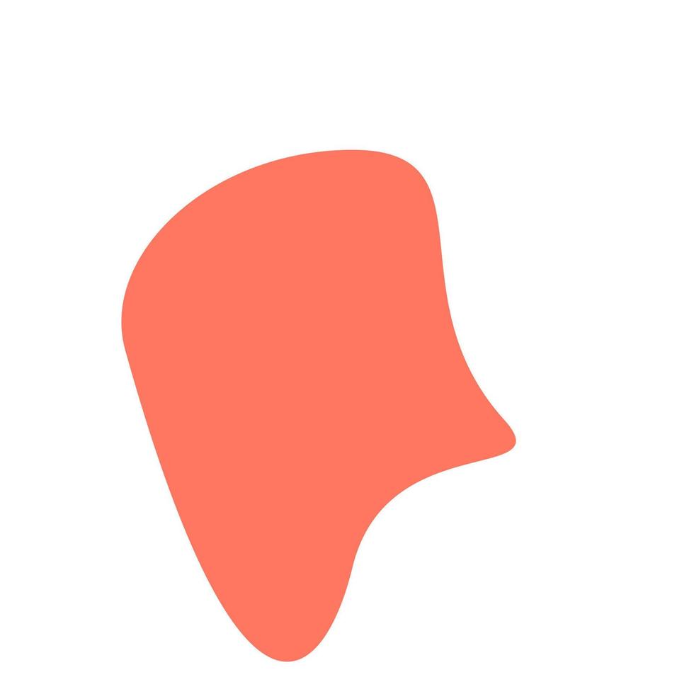 blob shape element vector