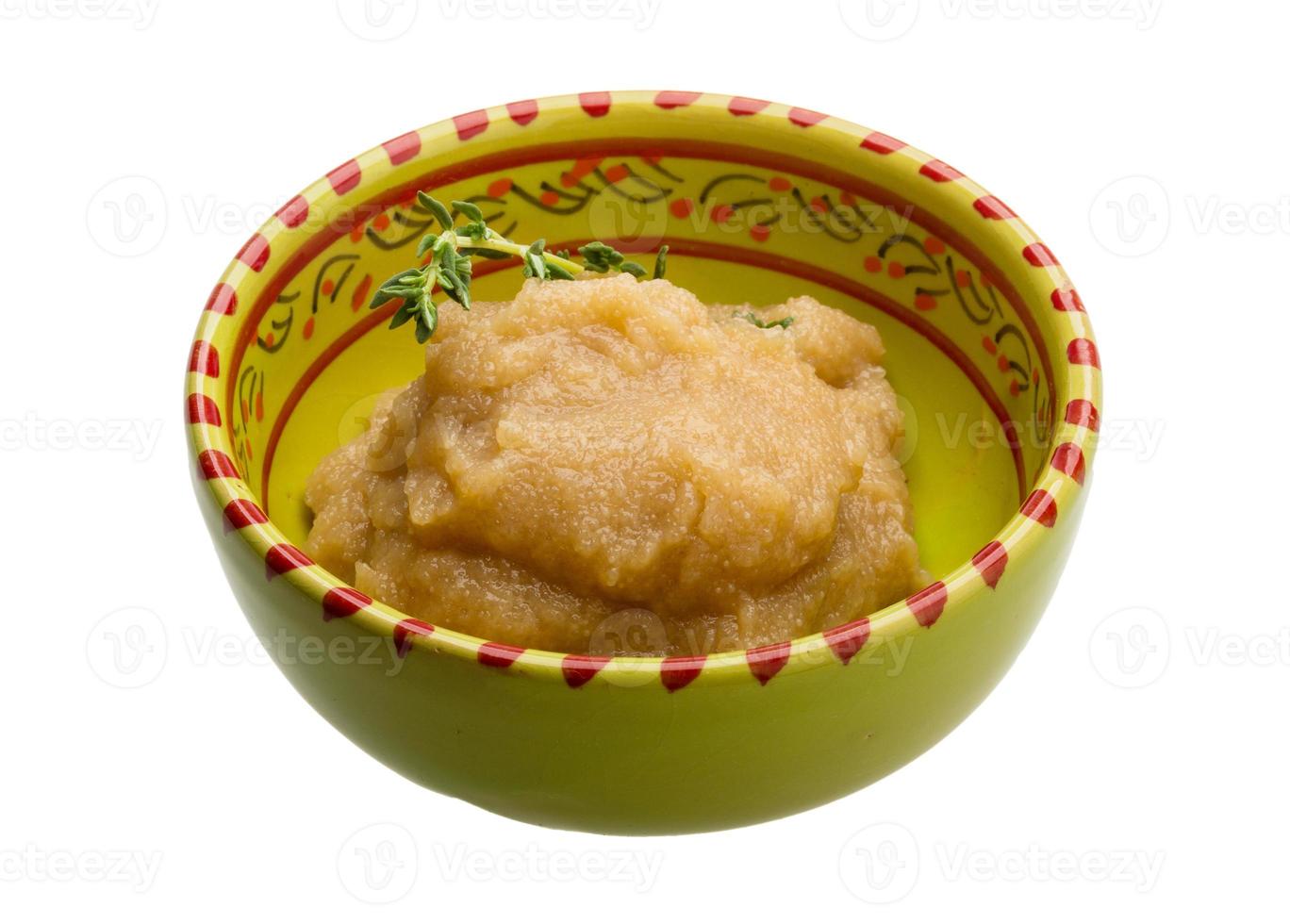 Cod roe in the bowl photo