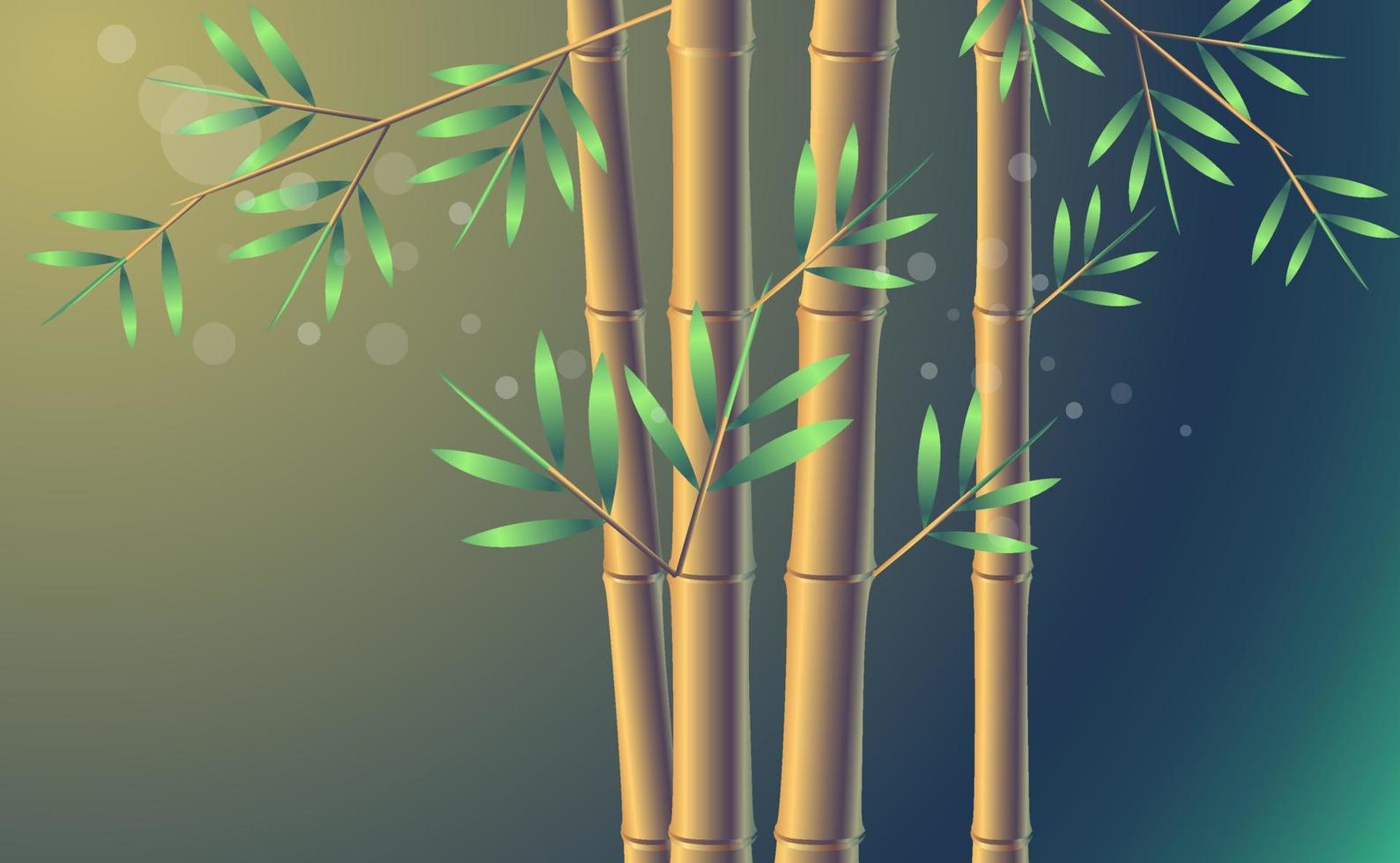 Abstract bamboo background vector