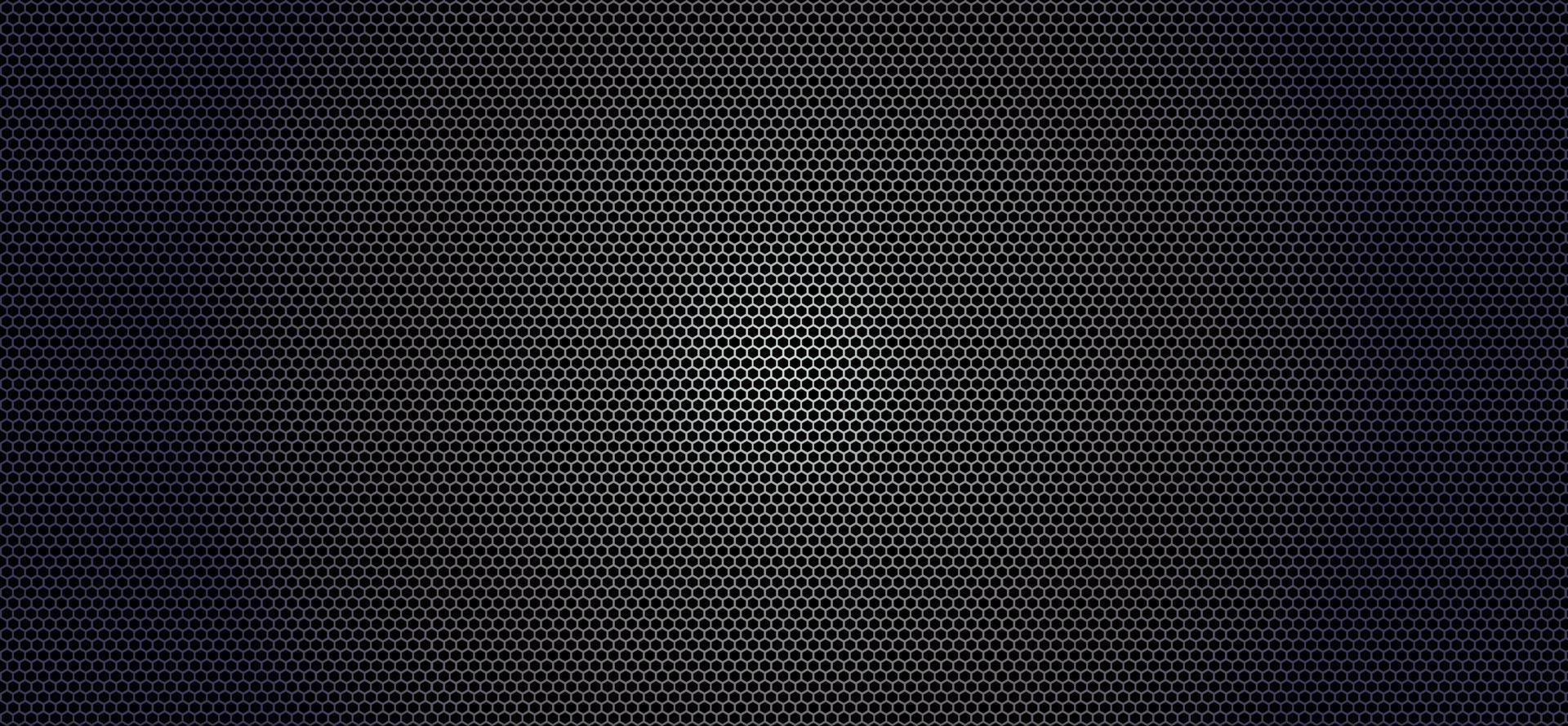 Hexagonal geometric abstract metal background with light. ilustrasi vektor vector