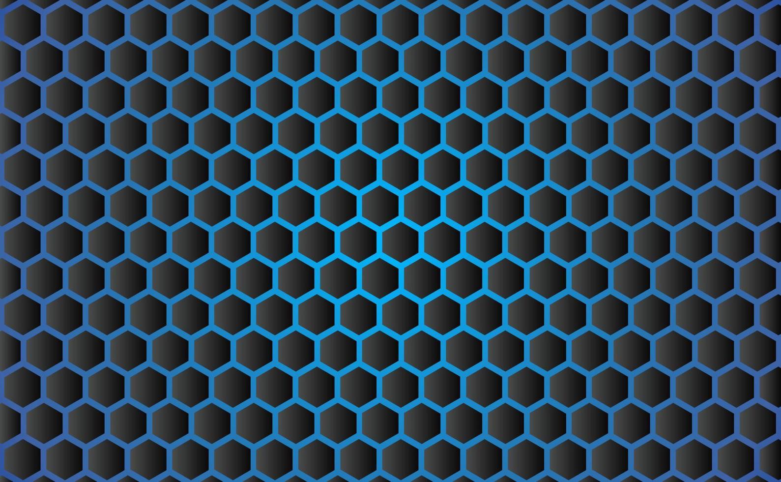 Hexagonal geometric abstract metal background with light. ilustrasi vektor vector