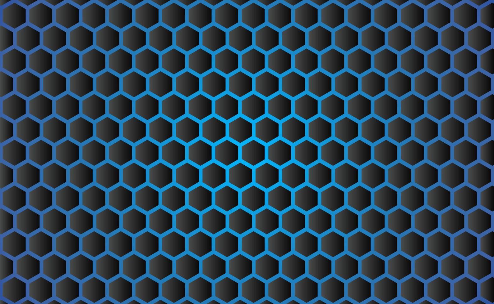 Hexagonal geometric abstract metal background with light. ilustrasi vektor vector