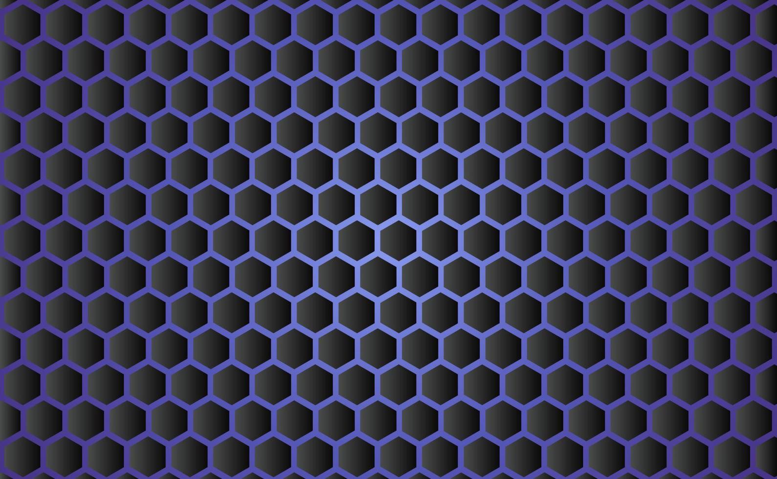 Hexagonal geometric abstract metal background with light. ilustrasi vektor vector