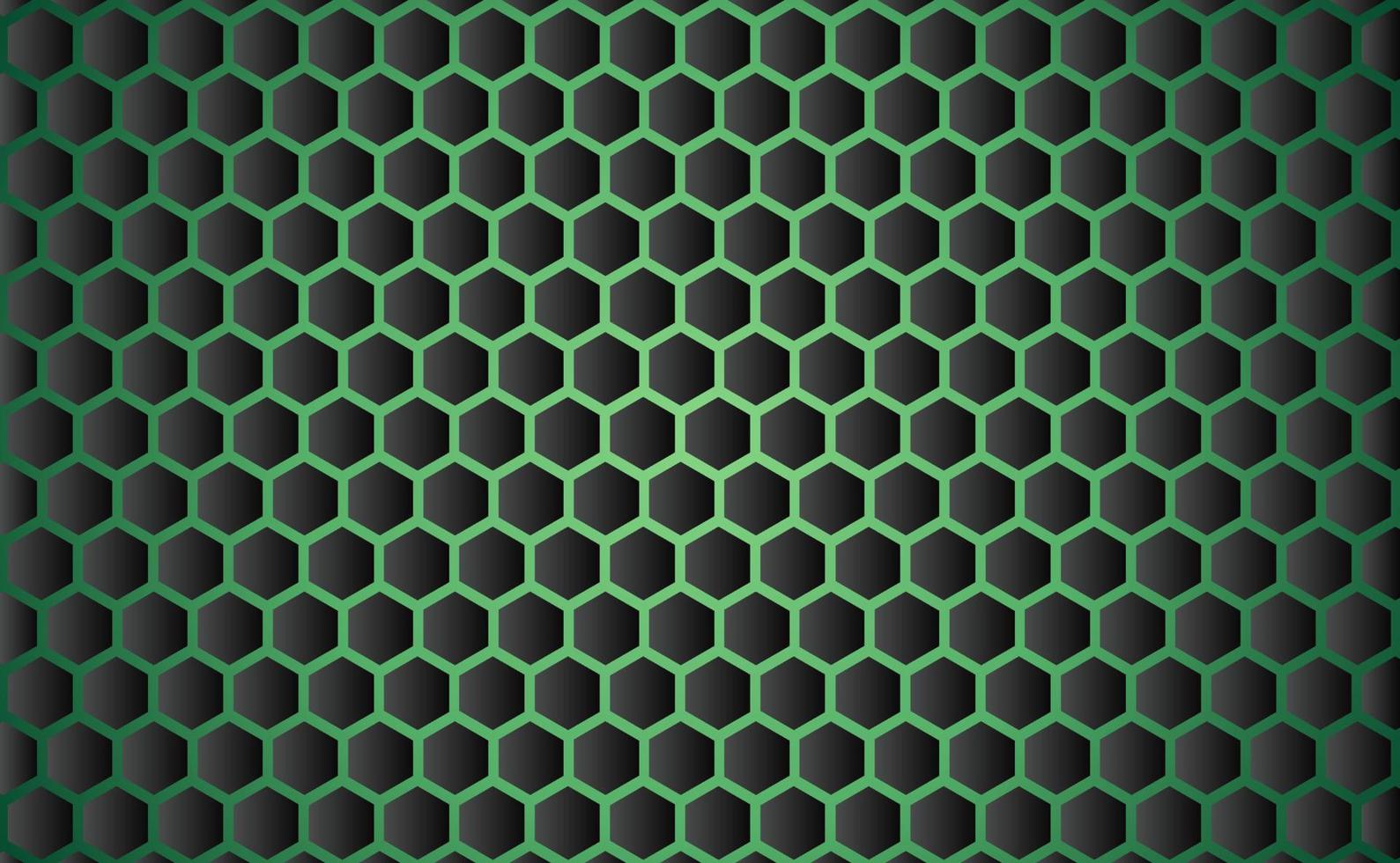 Fondo de metal abstracto geométrico hexagonal con luz. ilustraciones vectoriales vector