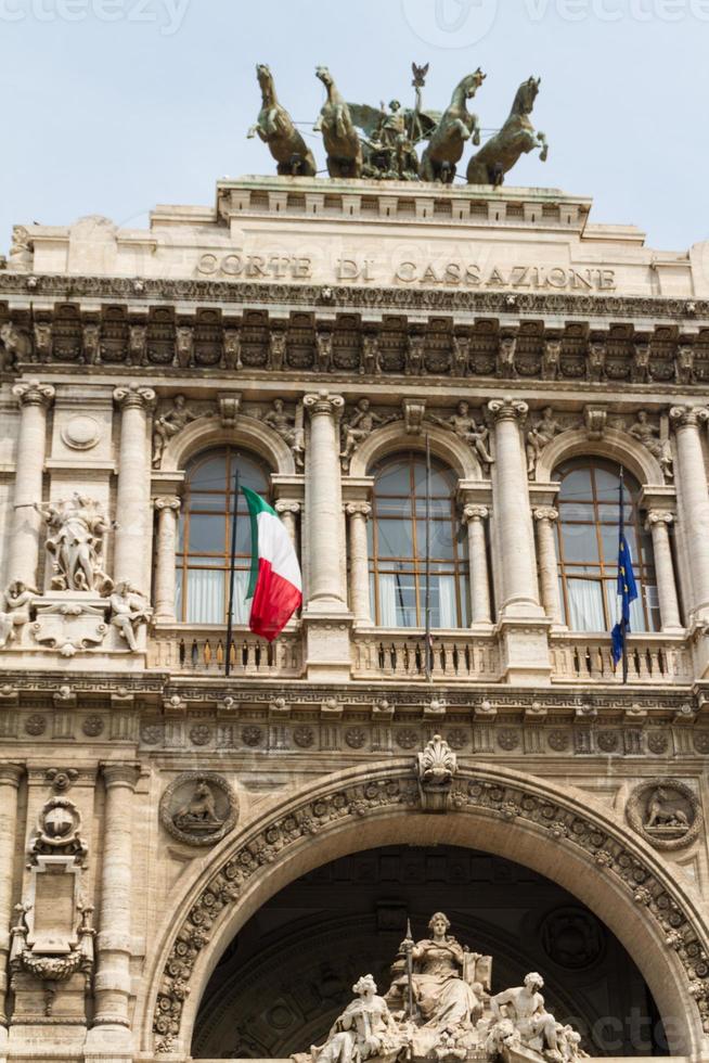 Rome, Italy. Typical architectural details of the old city photo