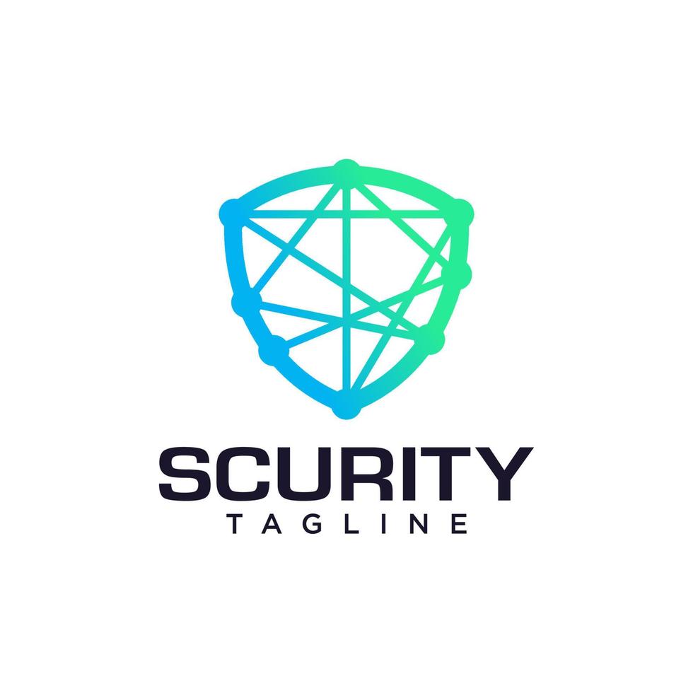 Security Shield Logo Vector Template