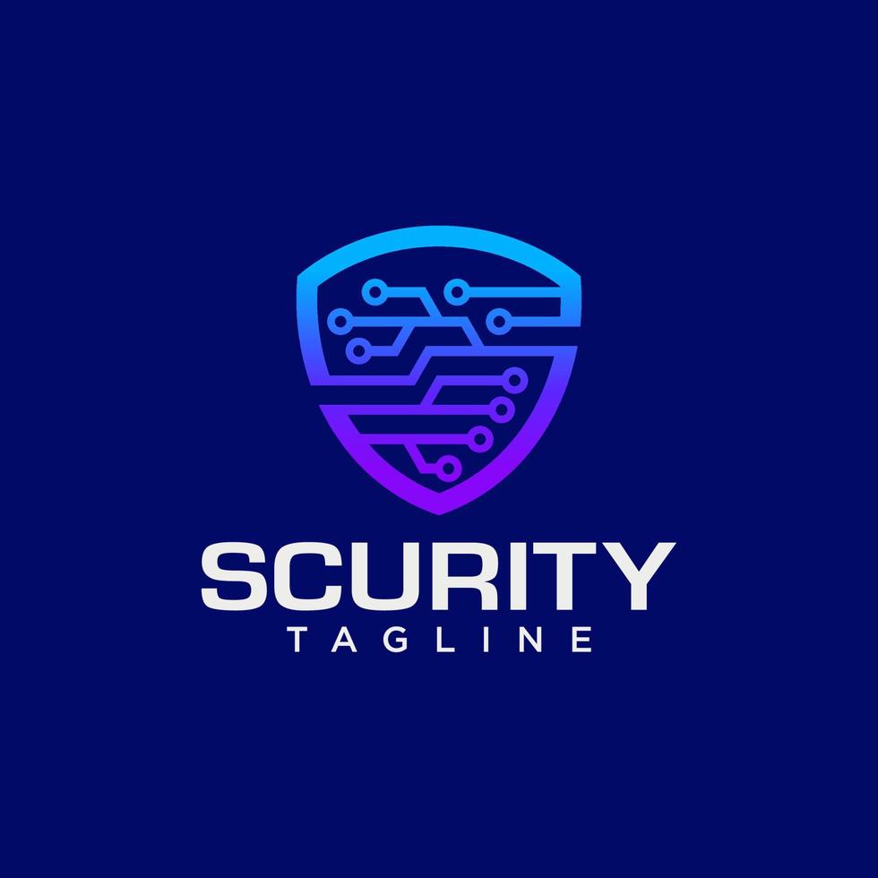 Security Shield Logo Vector Template