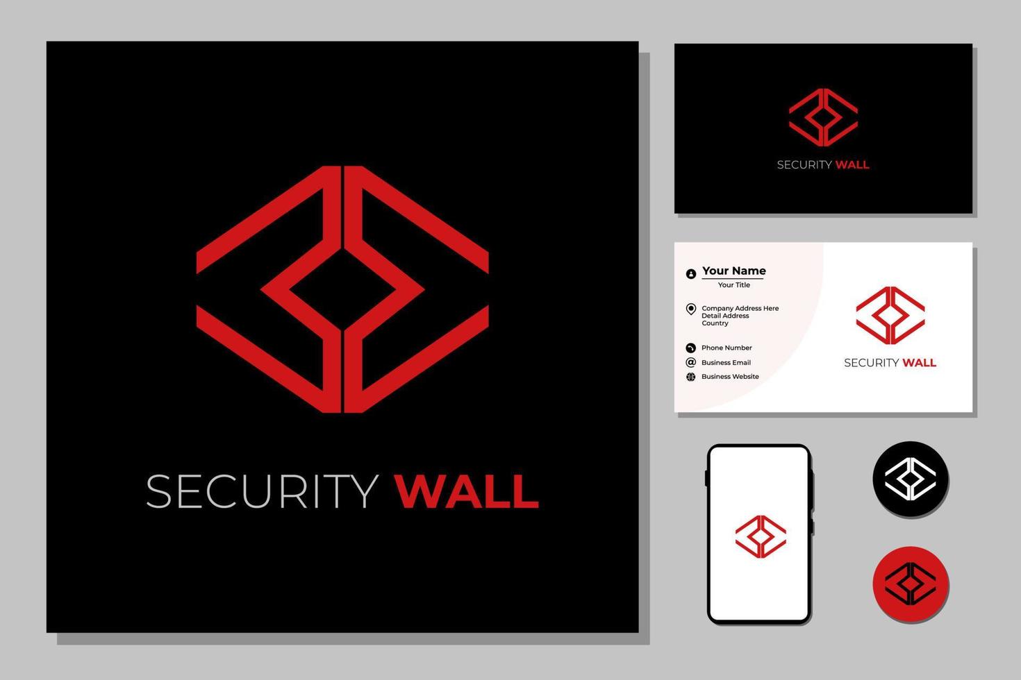 Security Defend Logo Design Template Vector