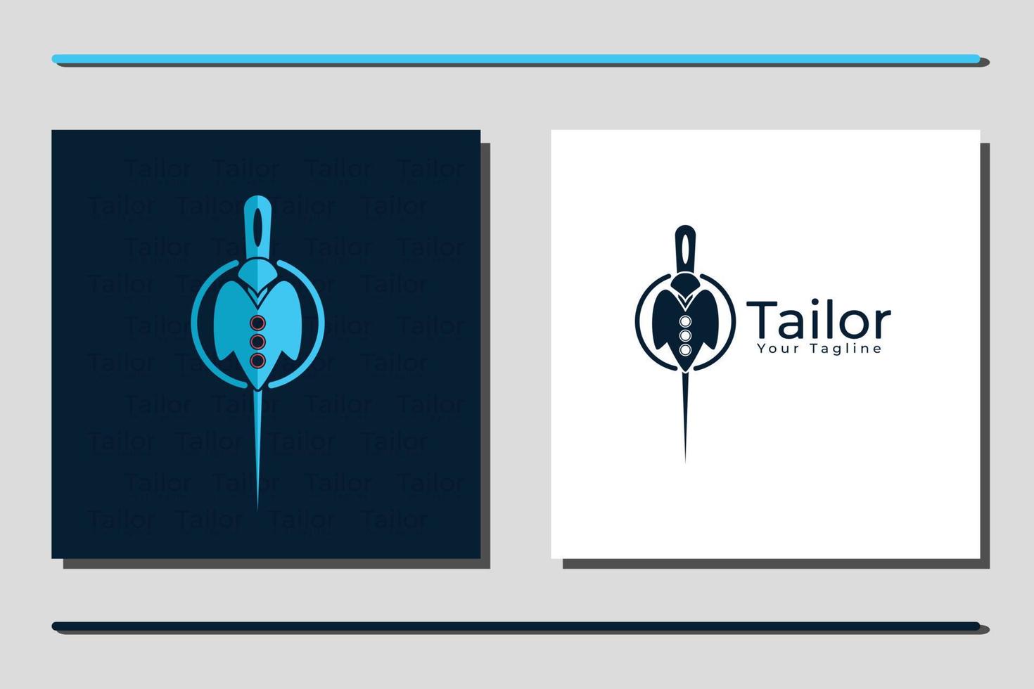 Tailor's vector logo design