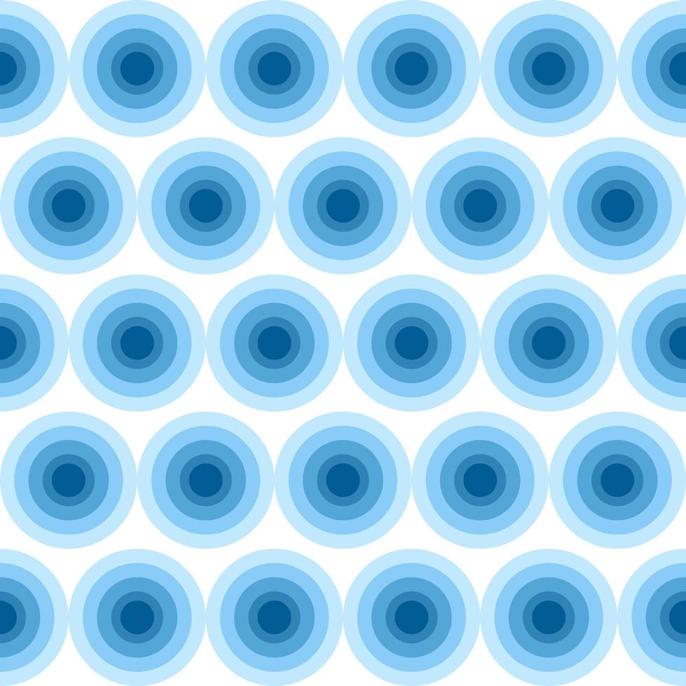 Illustrator vector of abstract background with a circle in blue gradient, seamless circle background
