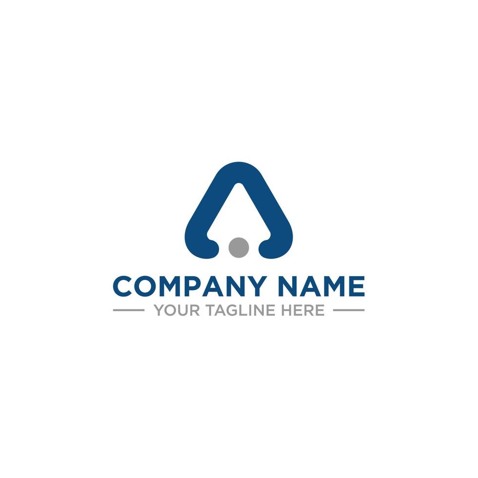 A Initial Logo Sign Design vector