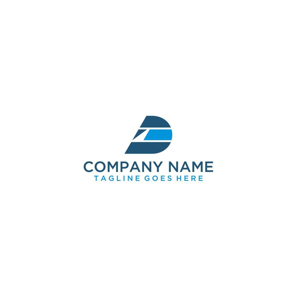 Letter DI Minimalist Concept Logo Template Vector, DI Logo Concept vector