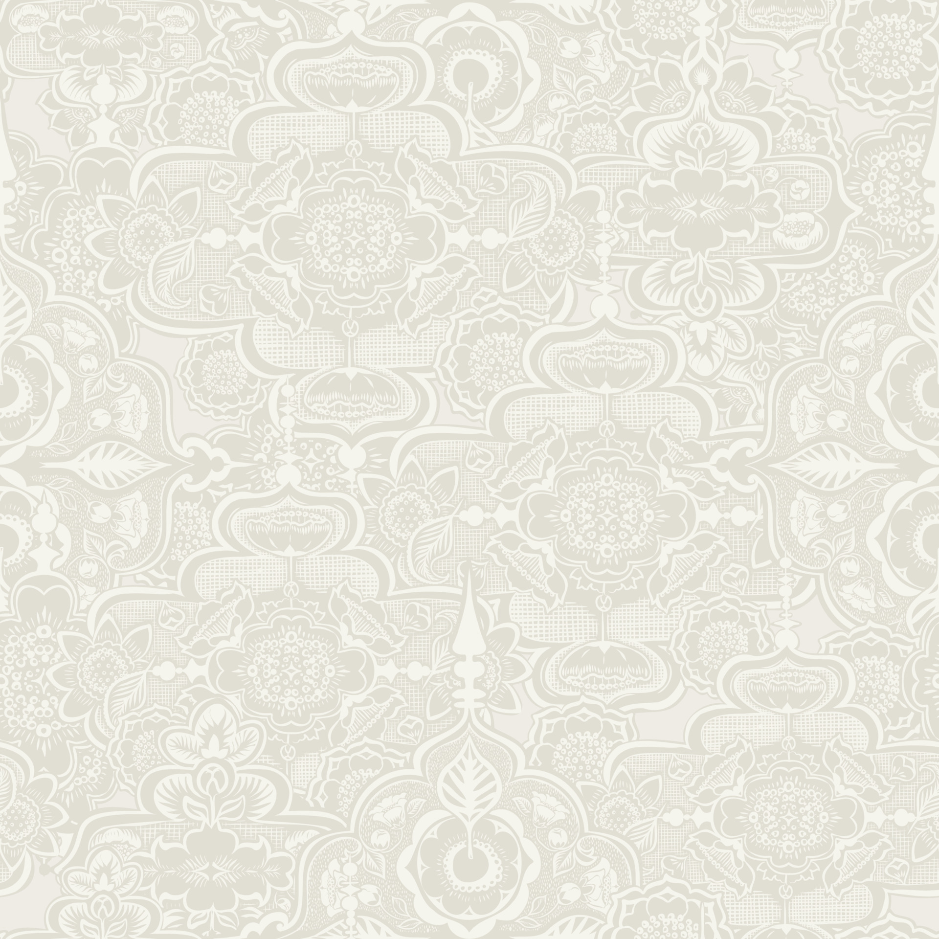SEAMLESS VECTOR BACKGROUND PATTERN wedding bridal decorative ornate classic  victorian floral motif in soft light subtle natural oatmeal beige grey  8913813 Vector Art at Vecteezy