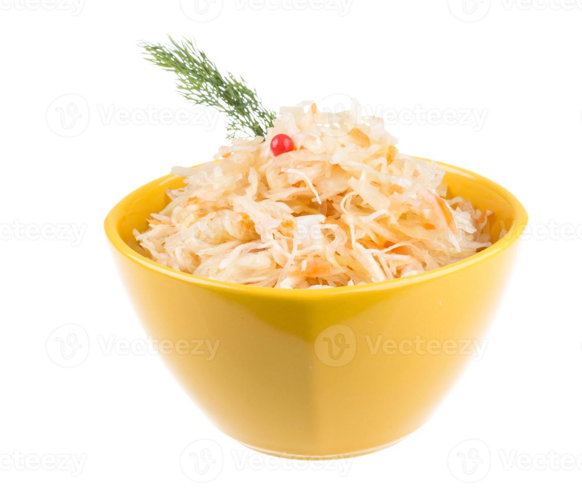 Sauerkraut - Russian national food photo