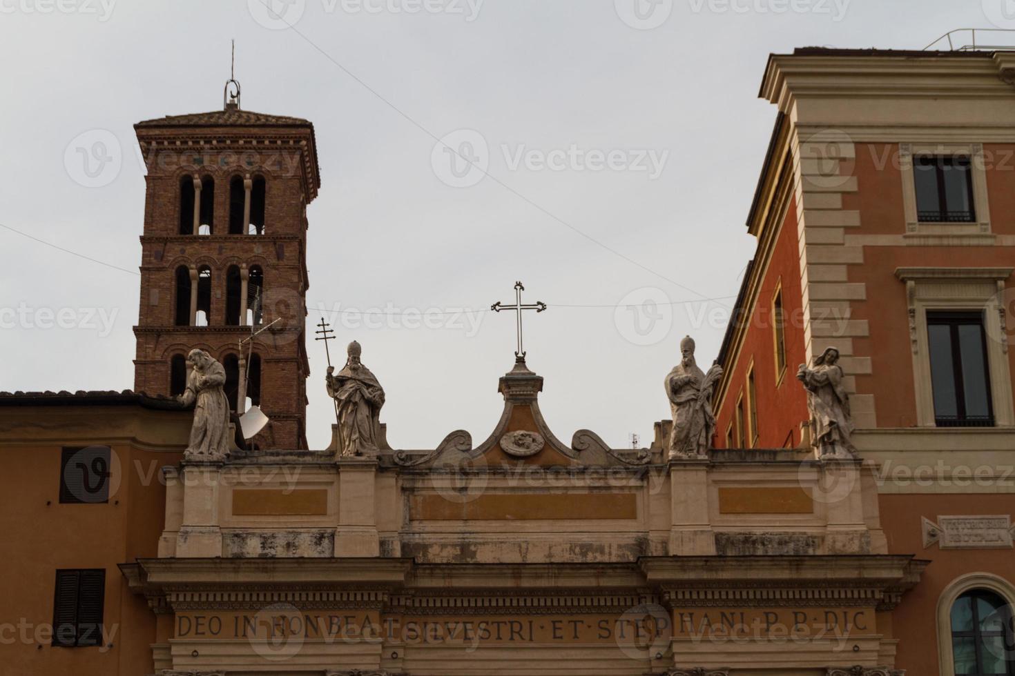 Great church in center of Rome, Italy. photo