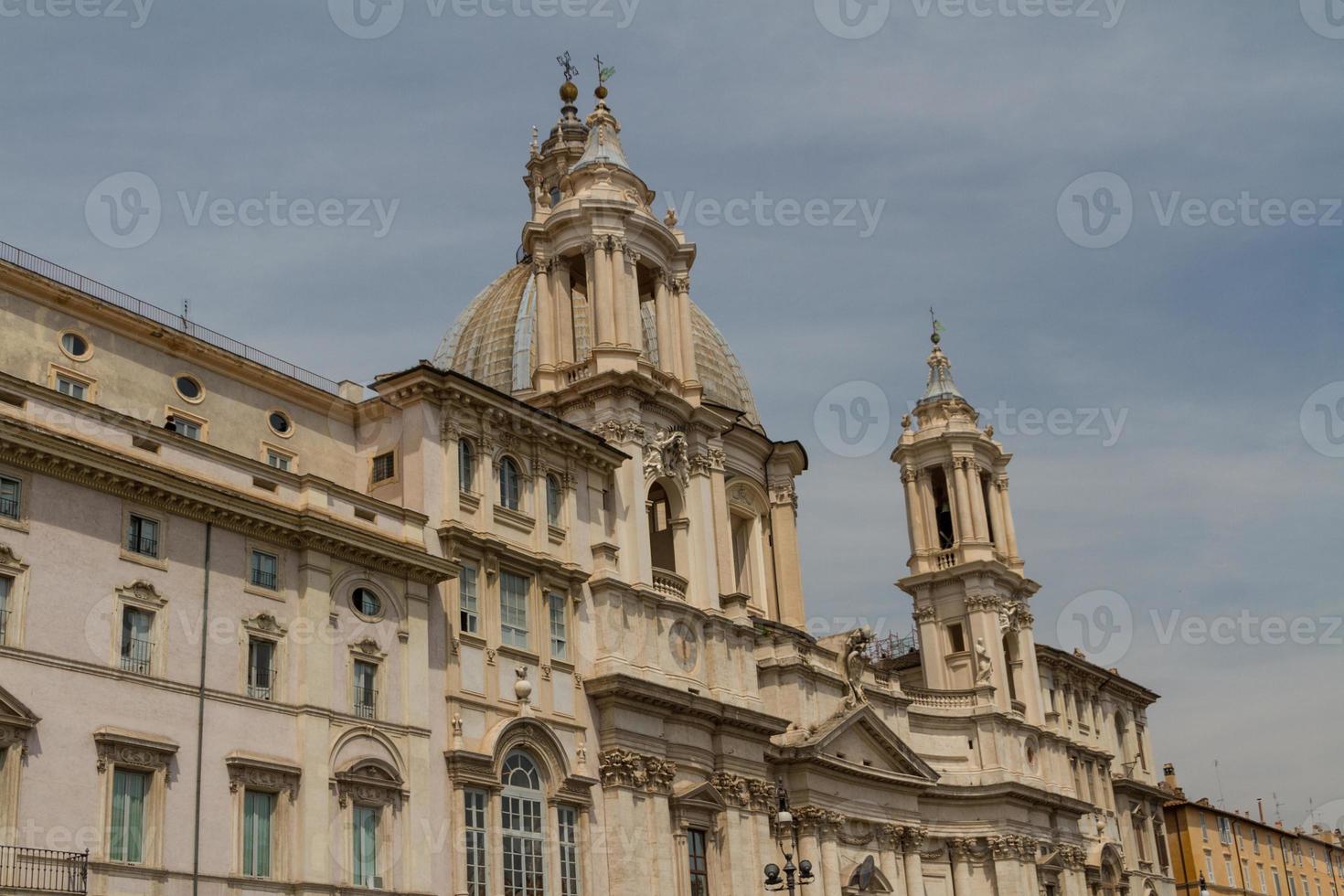 Saint Agnese in Agone in Piazza Navona, Rome, Italy photo