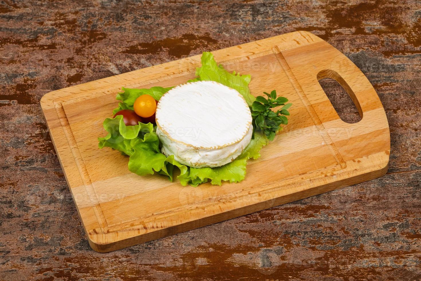 Delicous camembert cheese photo