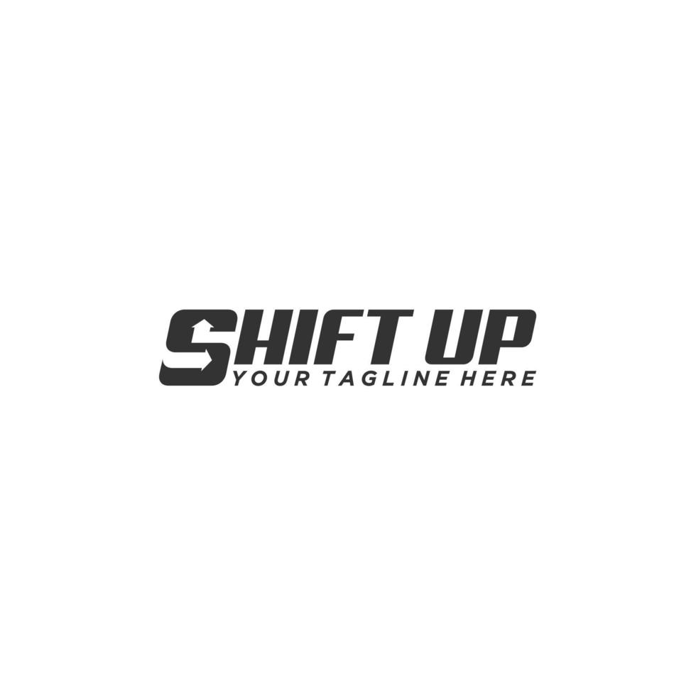 SU Initial Up Logo Sign Vector Design