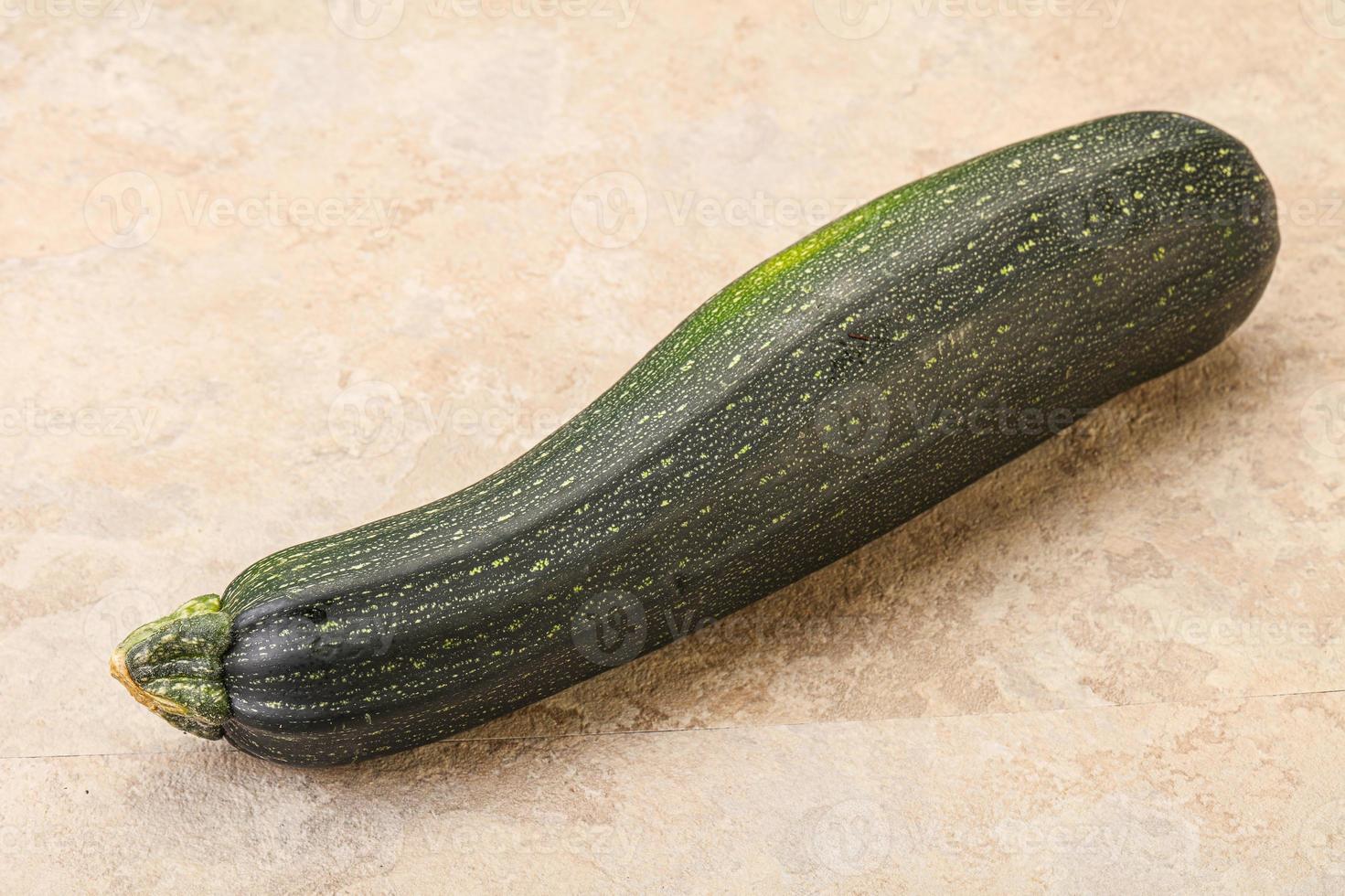 Tasty young organic natural zucchini photo