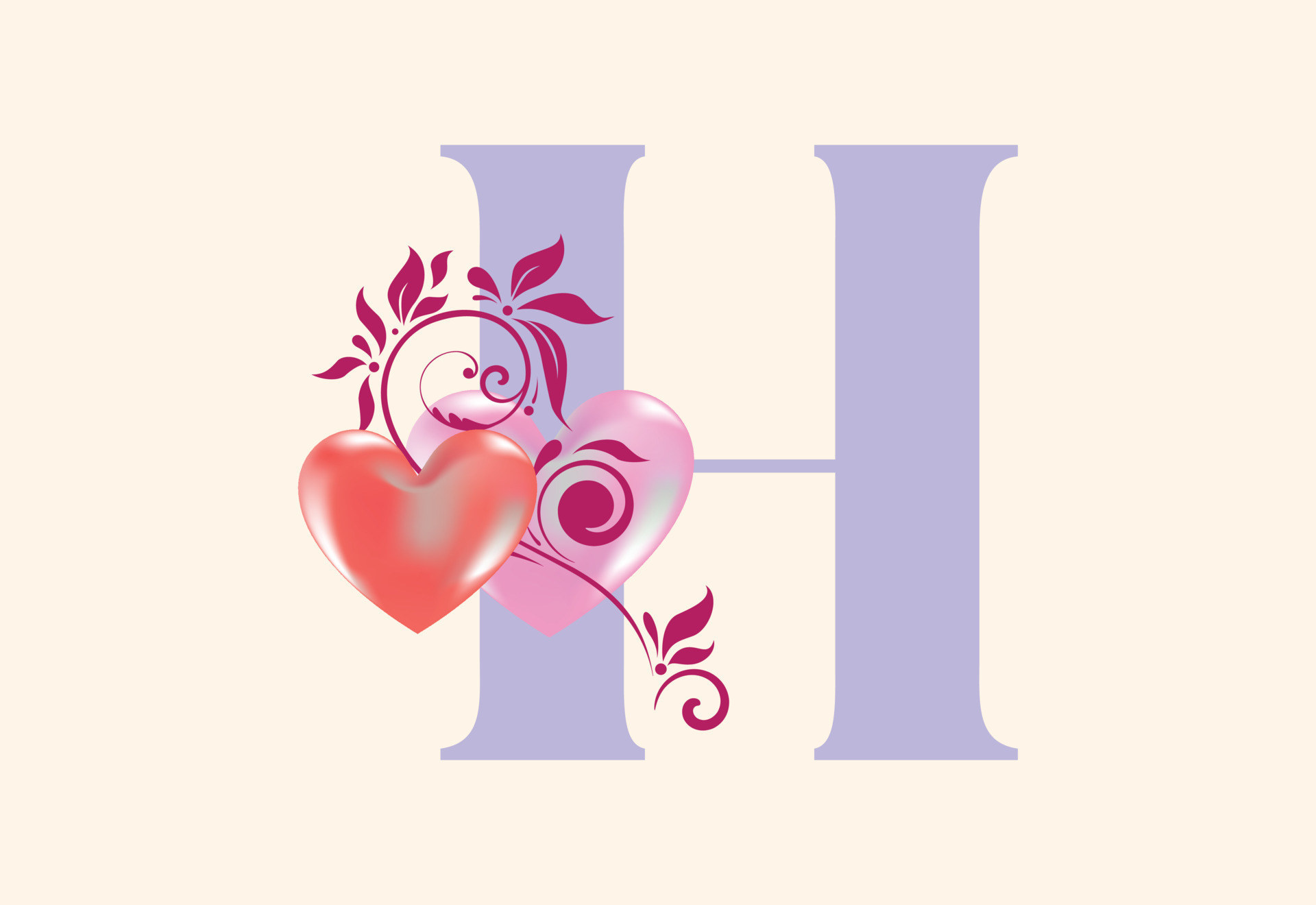 h letter wallpapers hd