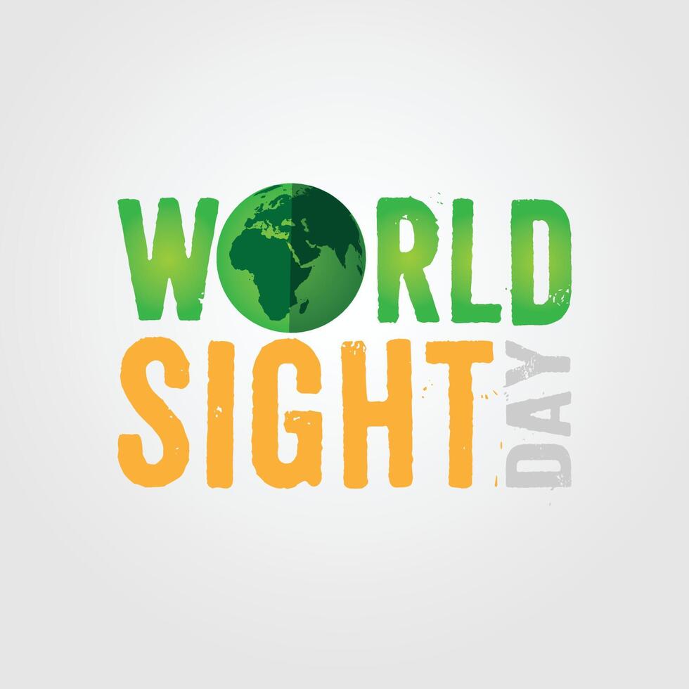 Vector illustration for World Sight Day.