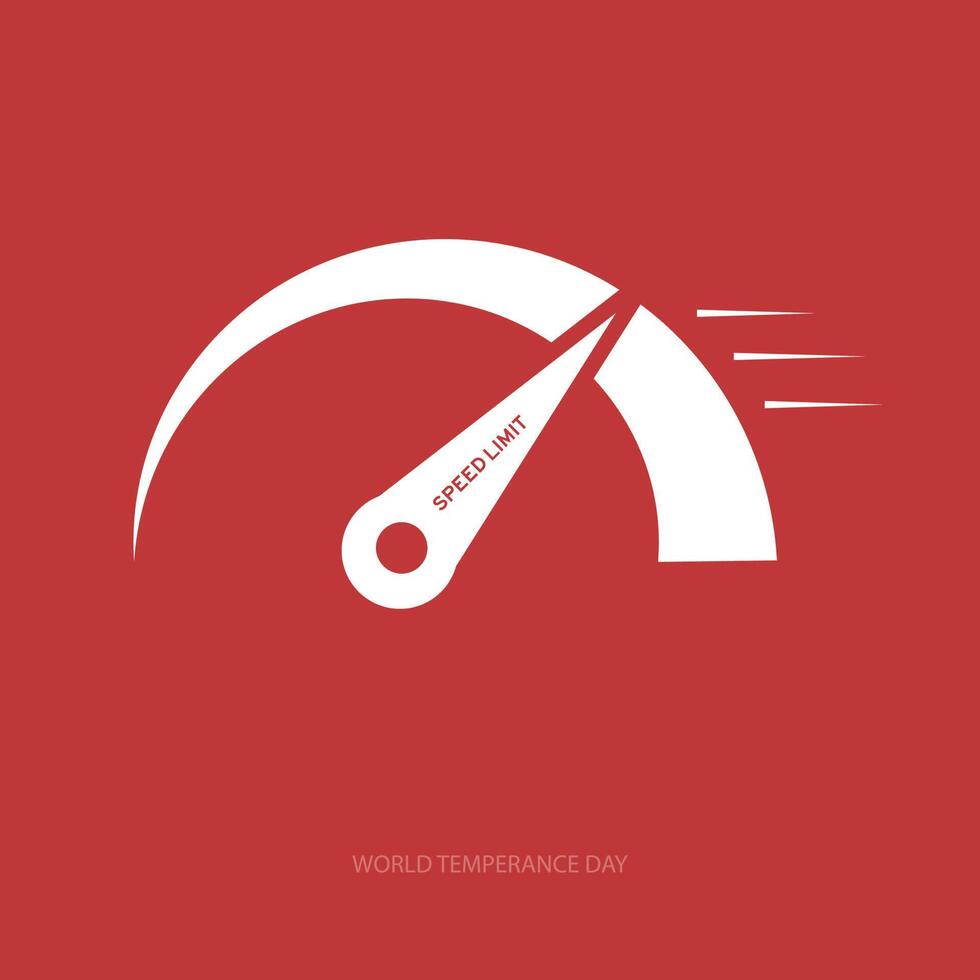 elemento vectorial del día mundial de la templanza, 03 de octubre. El movimiento de templanza es un movimiento social contra el consumo de bebidas alcohólicas. vector