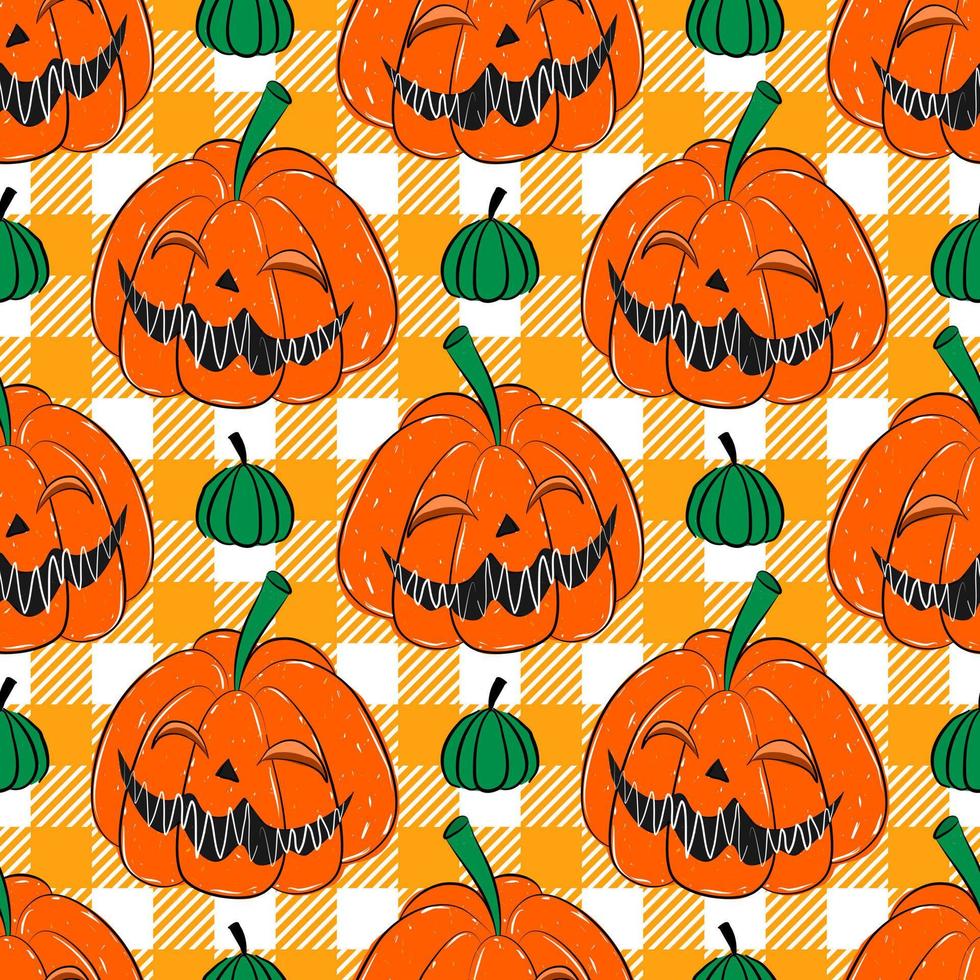 Seamless pattern with Halloween season. Seamless background with Halloween. Vector. vector