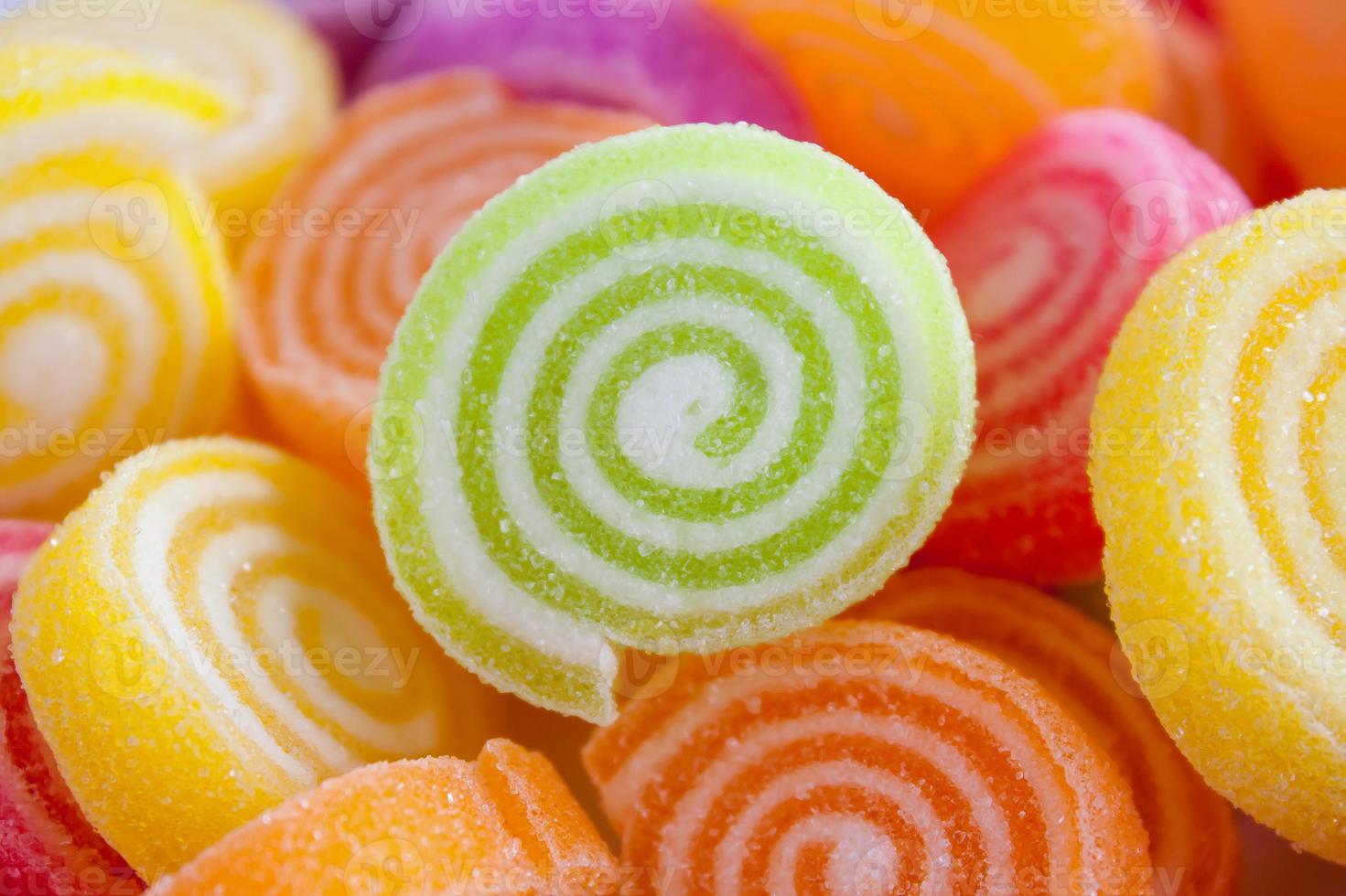 colorful sweet jelly candies photo