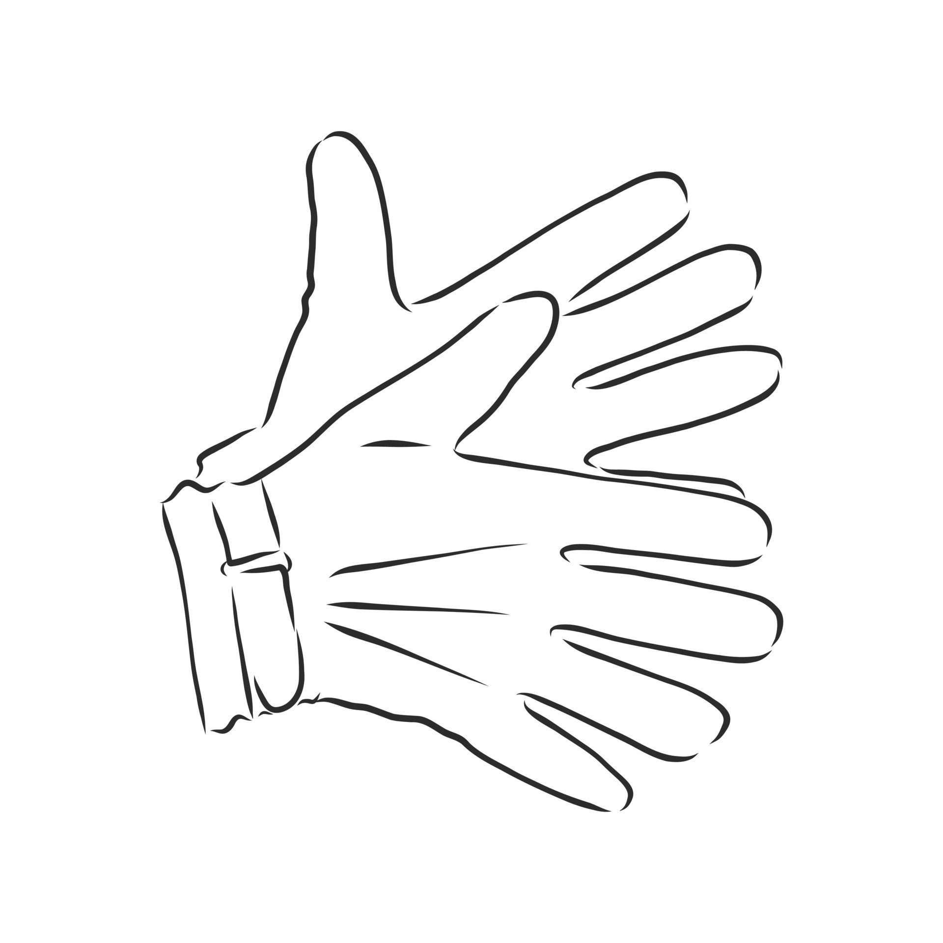 How to Draw a Glove  Gloves drawing, Drawings, Easy drawings