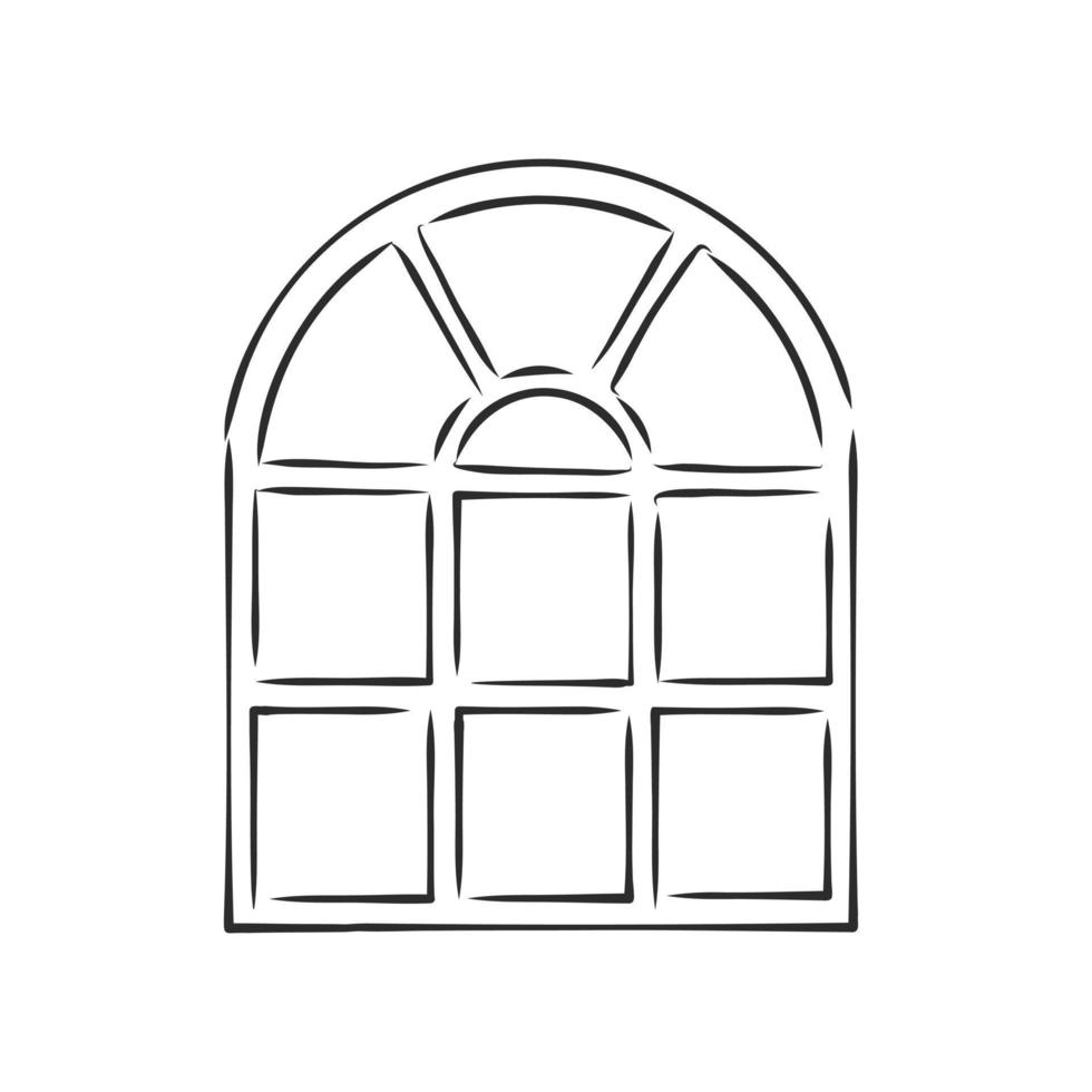 ventana de dibujo vectorial vector