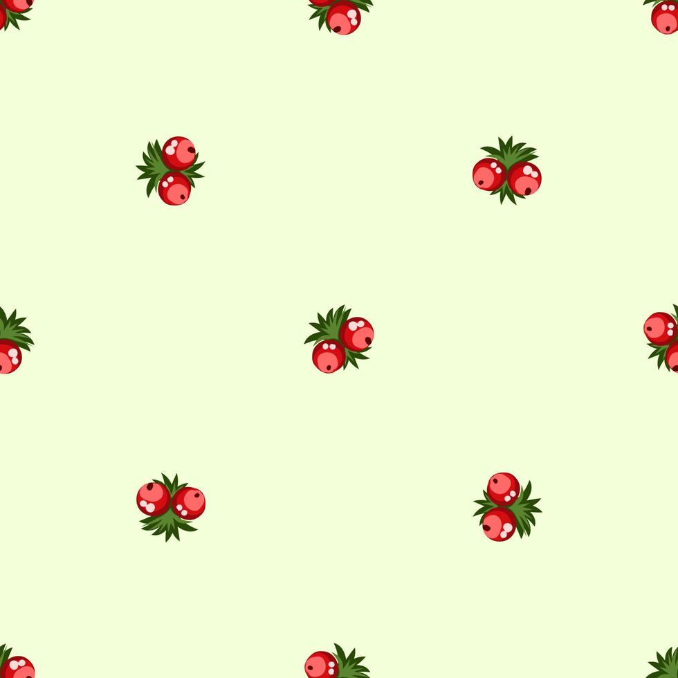 pattern with berries vector