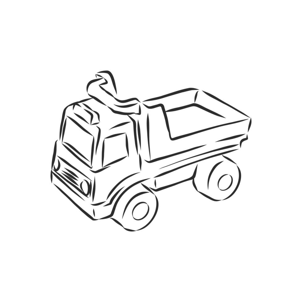 children's toy vector sketch