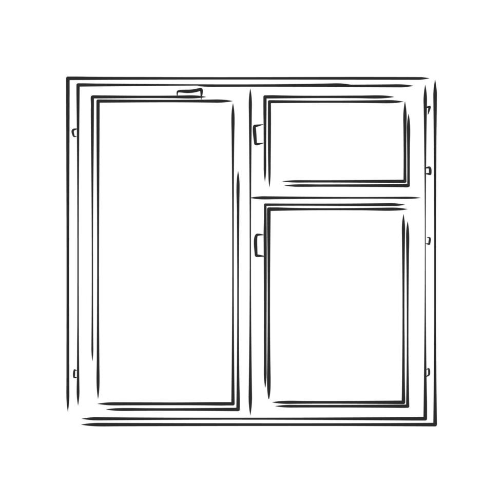 ventana de dibujo vectorial vector