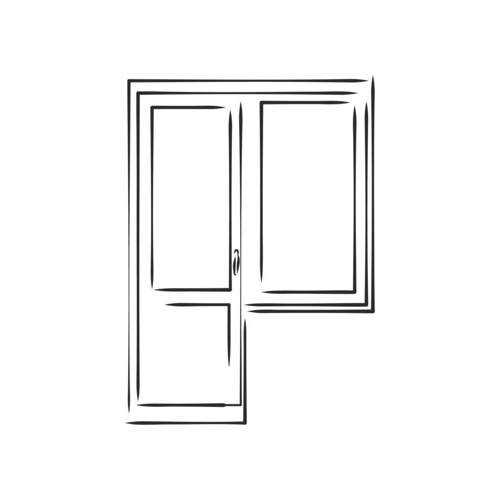 ventana de dibujo vectorial vector