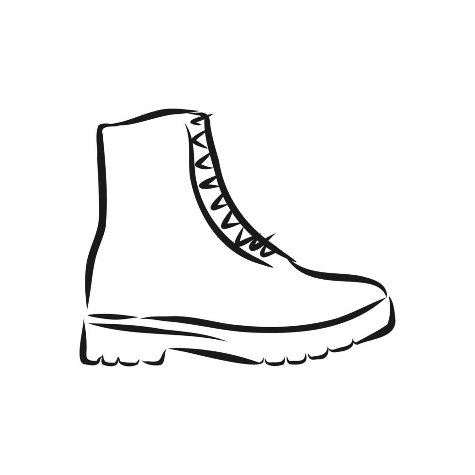 women's boots vector sketch 8917942 Vector Art at Vecteezy