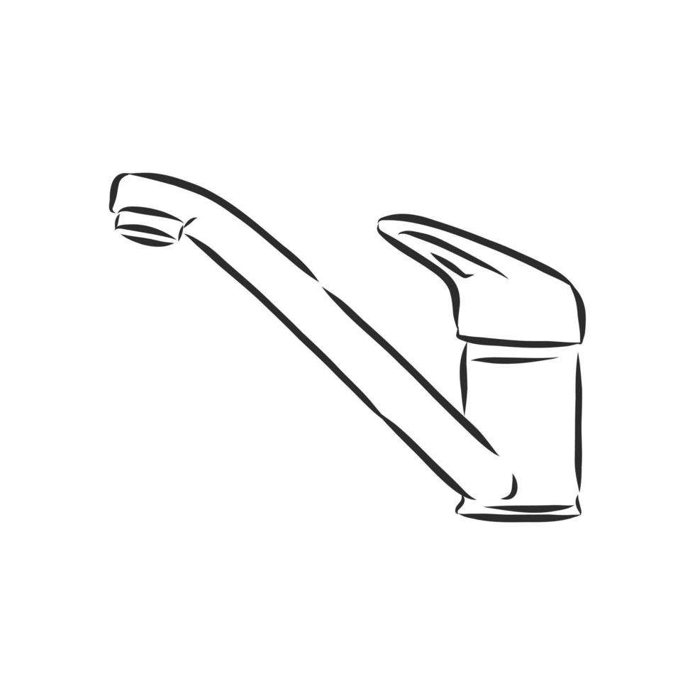 water faucet vector sketch 8918137 Vector Art at Vecteezy