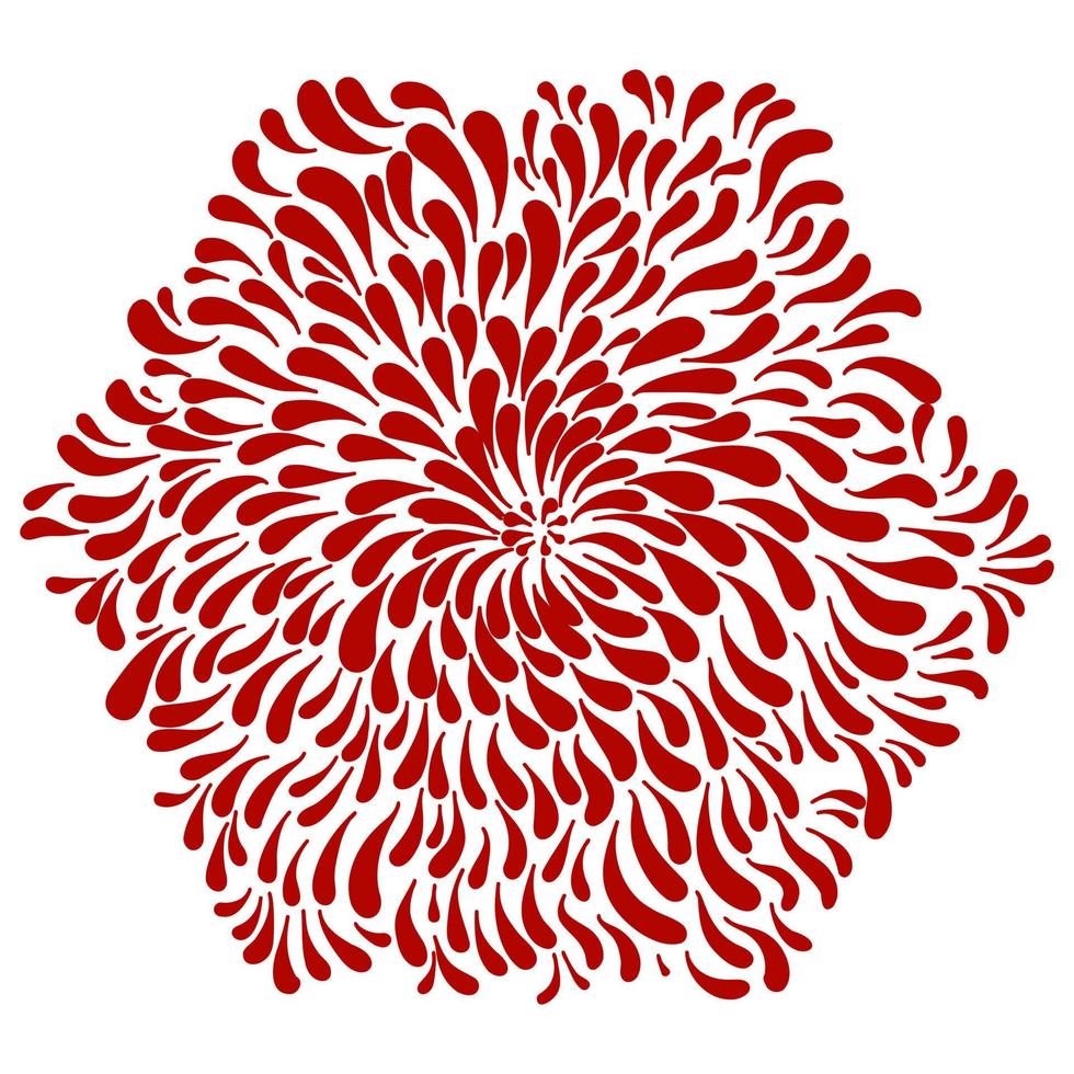 abstract drop background vector