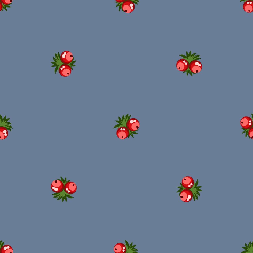 pattern with berries vector