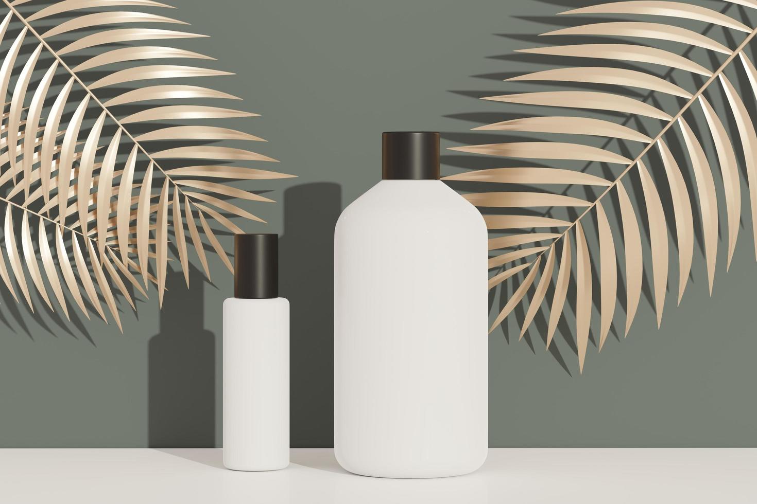 Presentación 3d de productos cosméticos para el cuidado de la piel en blanco o envases para maquetas. diseño de terrazo. jabón de belleza y concepto de spa. loción aceite humedad para la salud de la piel. diseño premium y de lujo para la marca. foto