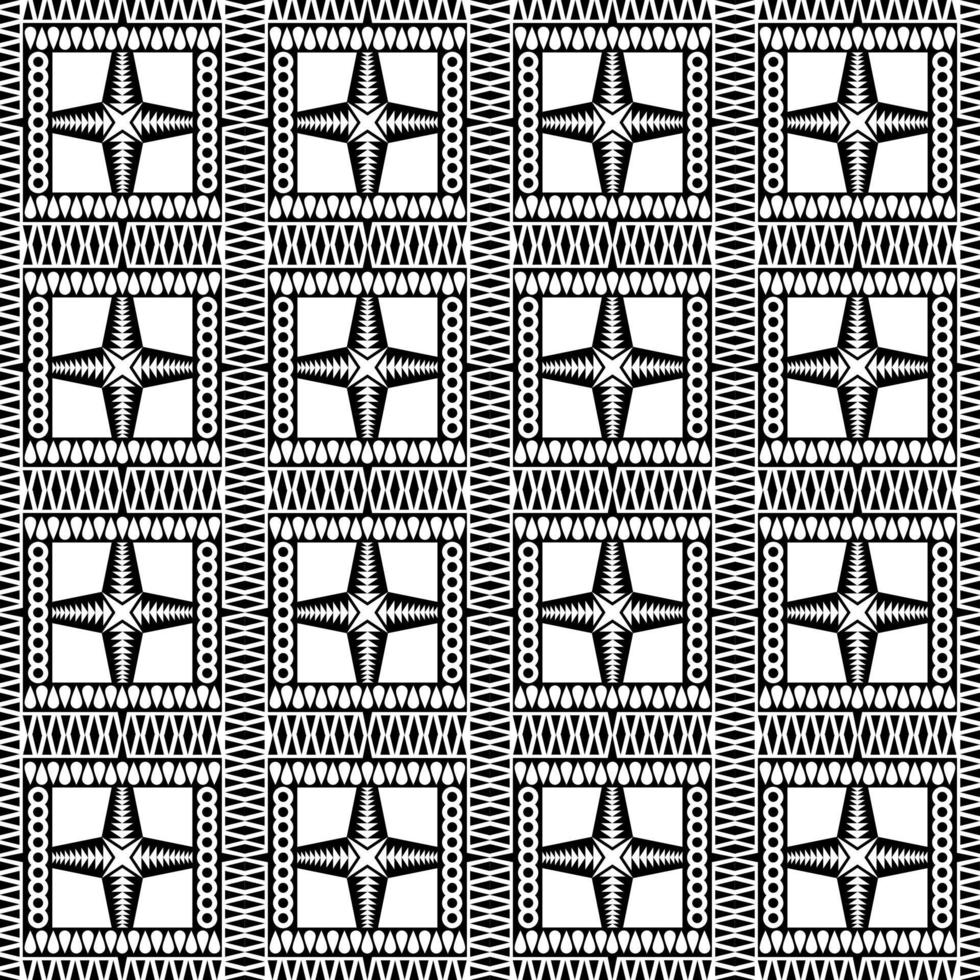 Black and white mosaic background, Geometric black and white background, for prints or wallpapers. vector
