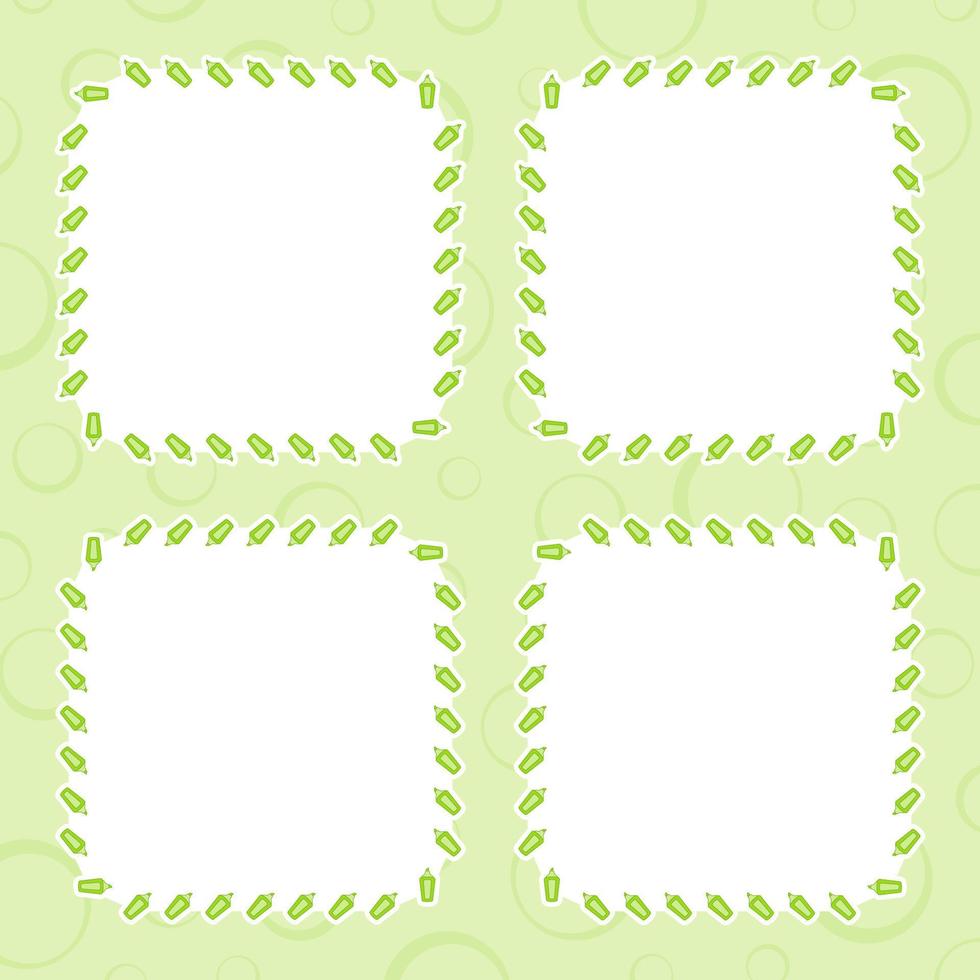 Frame with Marker for banner, poster, and greeting card vector