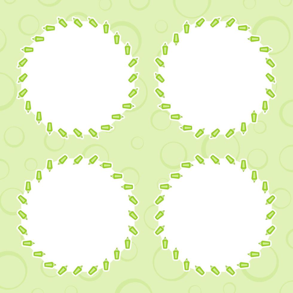Frame with Marker for banner, poster, and greeting card vector