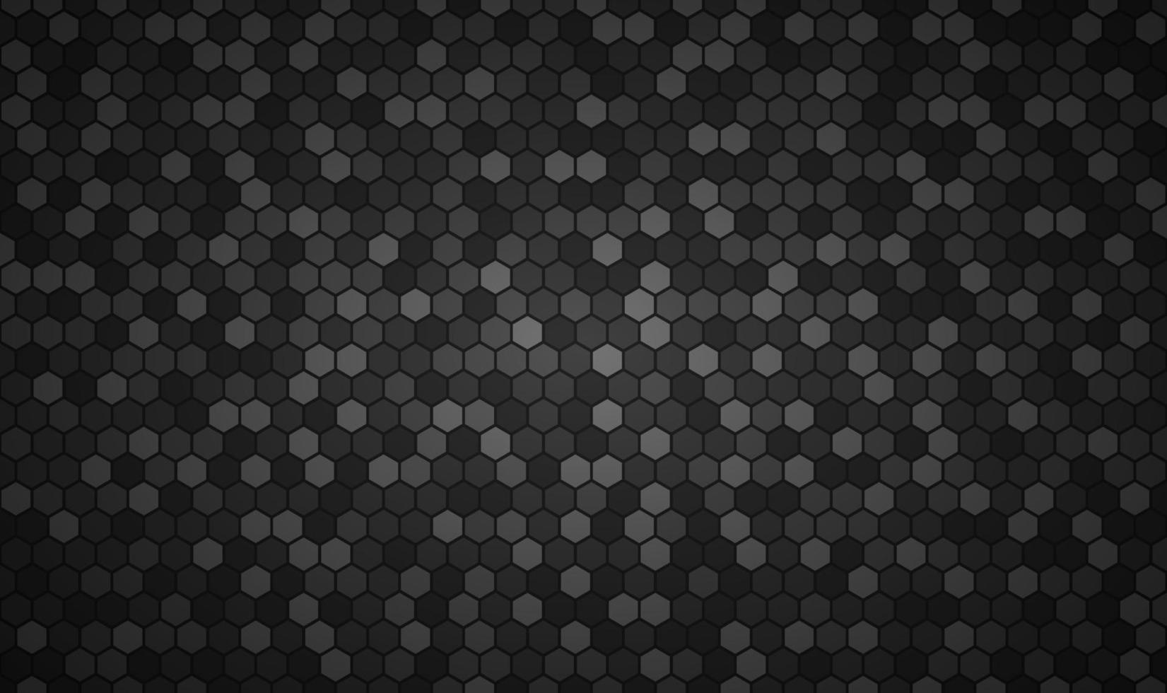 Abstract hexagons random background. Vector illustration
