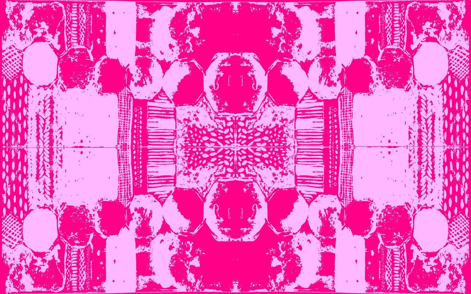 fractal with abstract spots vector pattern