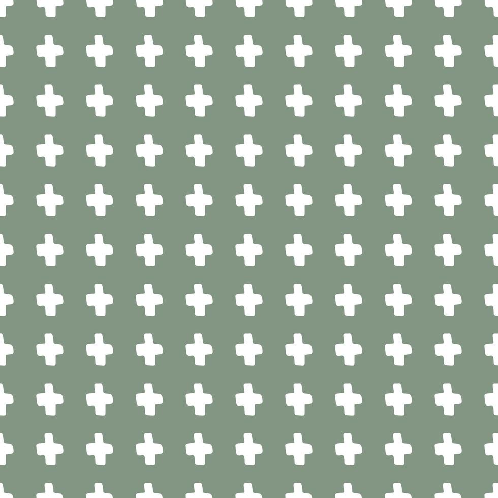 crosses abstract geometric vector seamless pattern pluses