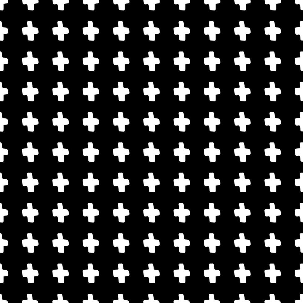 crosses abstract geometric vector seamless pattern pluses
